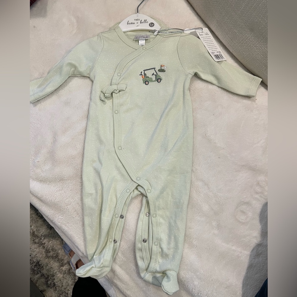 Beau and Belle Golf Onesie